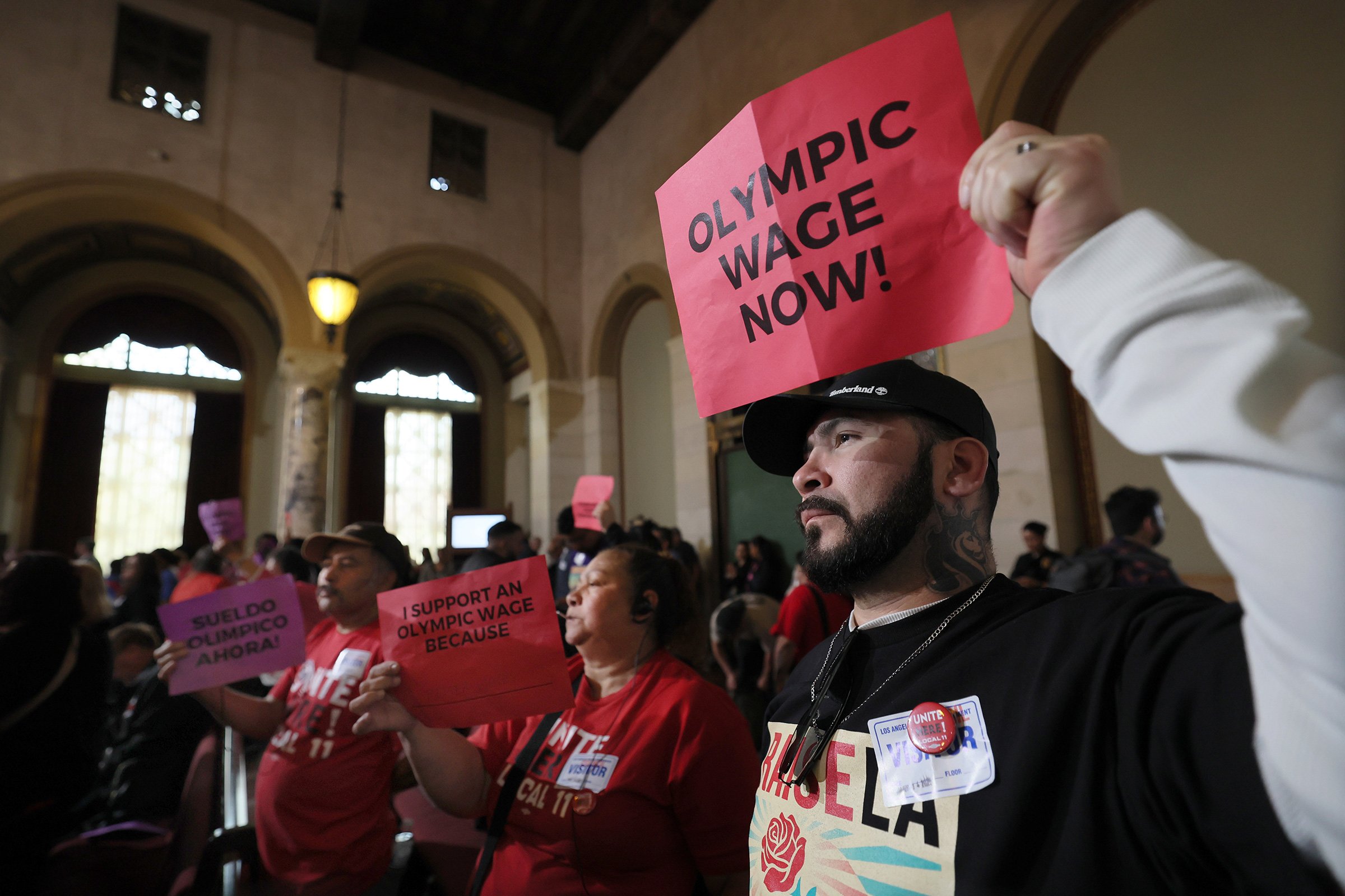 Los Angeles passe le plus haut salaire minimum des États-Unis alors que le travail se prépare pour 2028 Jeux olympiques