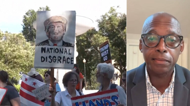 La prise de contrôle DC de Trump fait partie de «glisser vers le fascisme», dit le professeur de Princeton