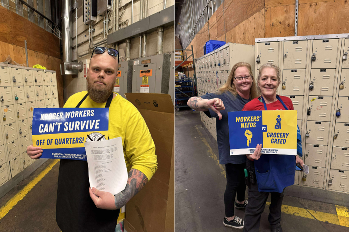 «Nous avons fini de travailler pour les miettes»: les travailleurs de l'Indiana Kroger rejettent le deuxième contrat
