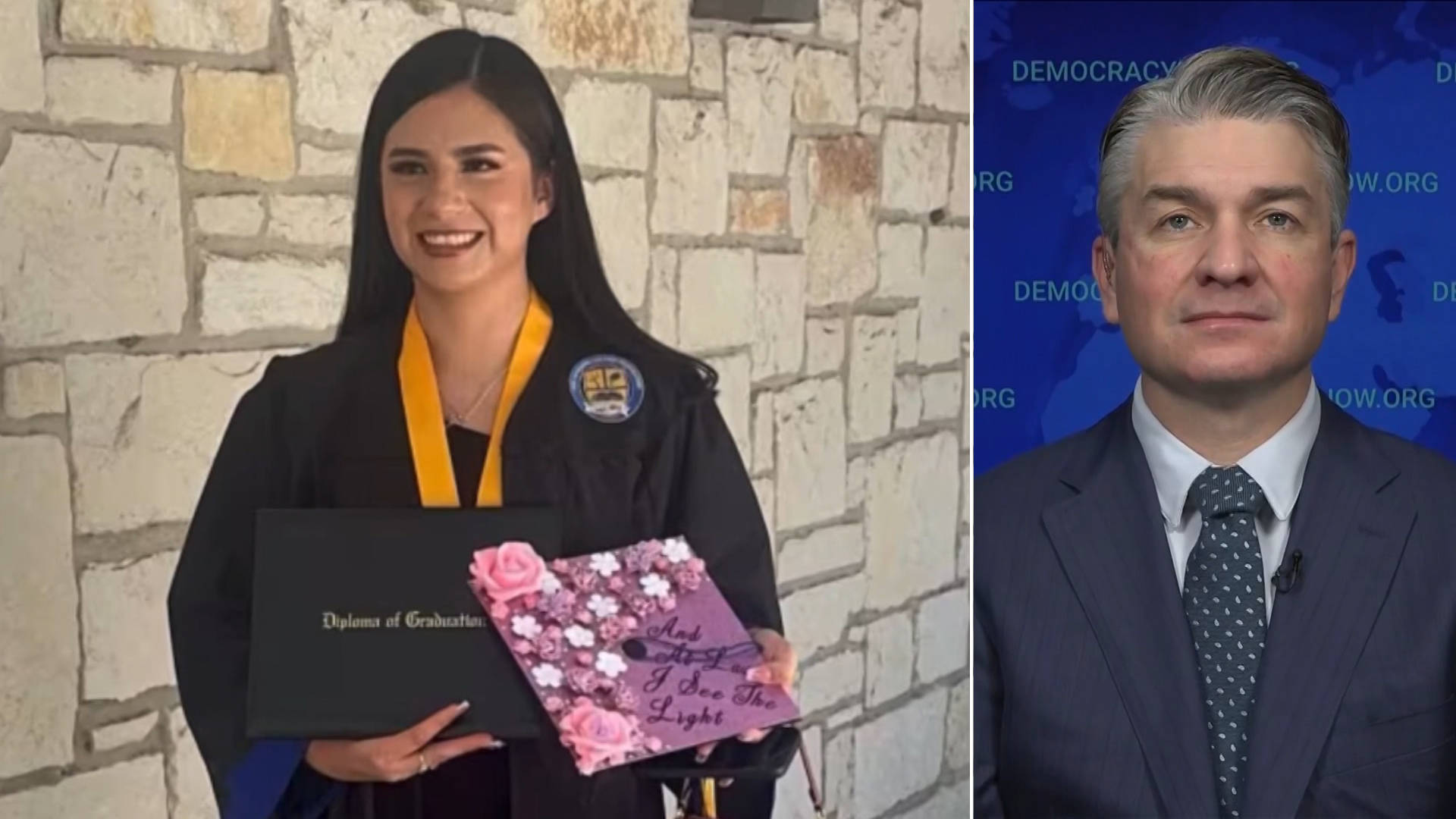 Malgré l'ordonnance du juge, l'ICE expulse une étudiante enchaînée et harcèle sa famille