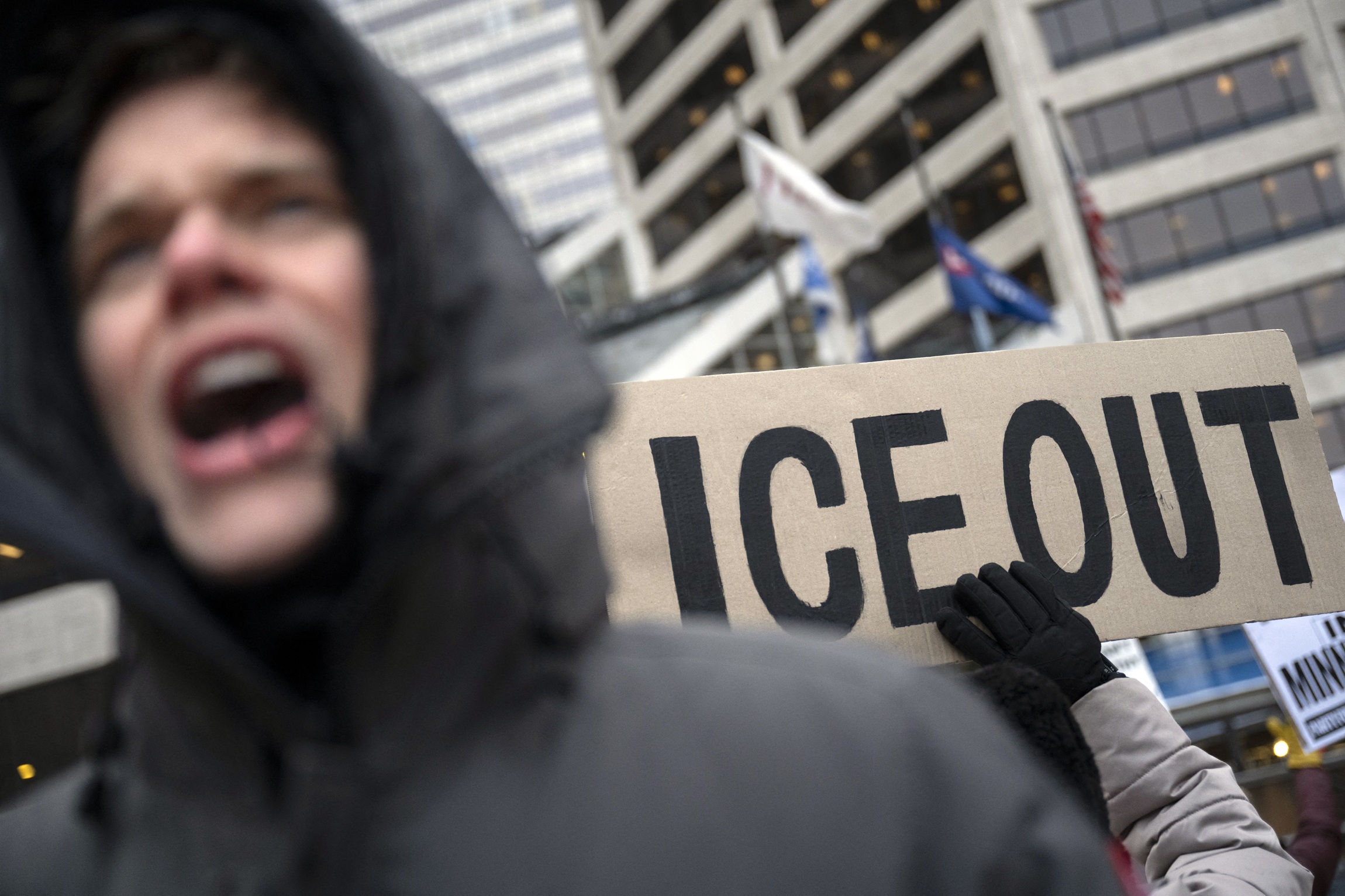 Des milliers d'habitants du Minnesota participent à une grève générale contre l'ICE