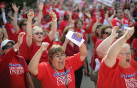 Les enseignants de Chicago s&rsquo;organisent pour lutter au-delà d&rsquo;une journée d&rsquo;action le 1er mai